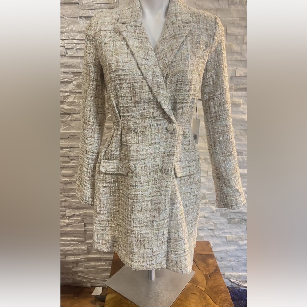 Jason Wu Tweed Blazer Dress - Picture 2 of 10
